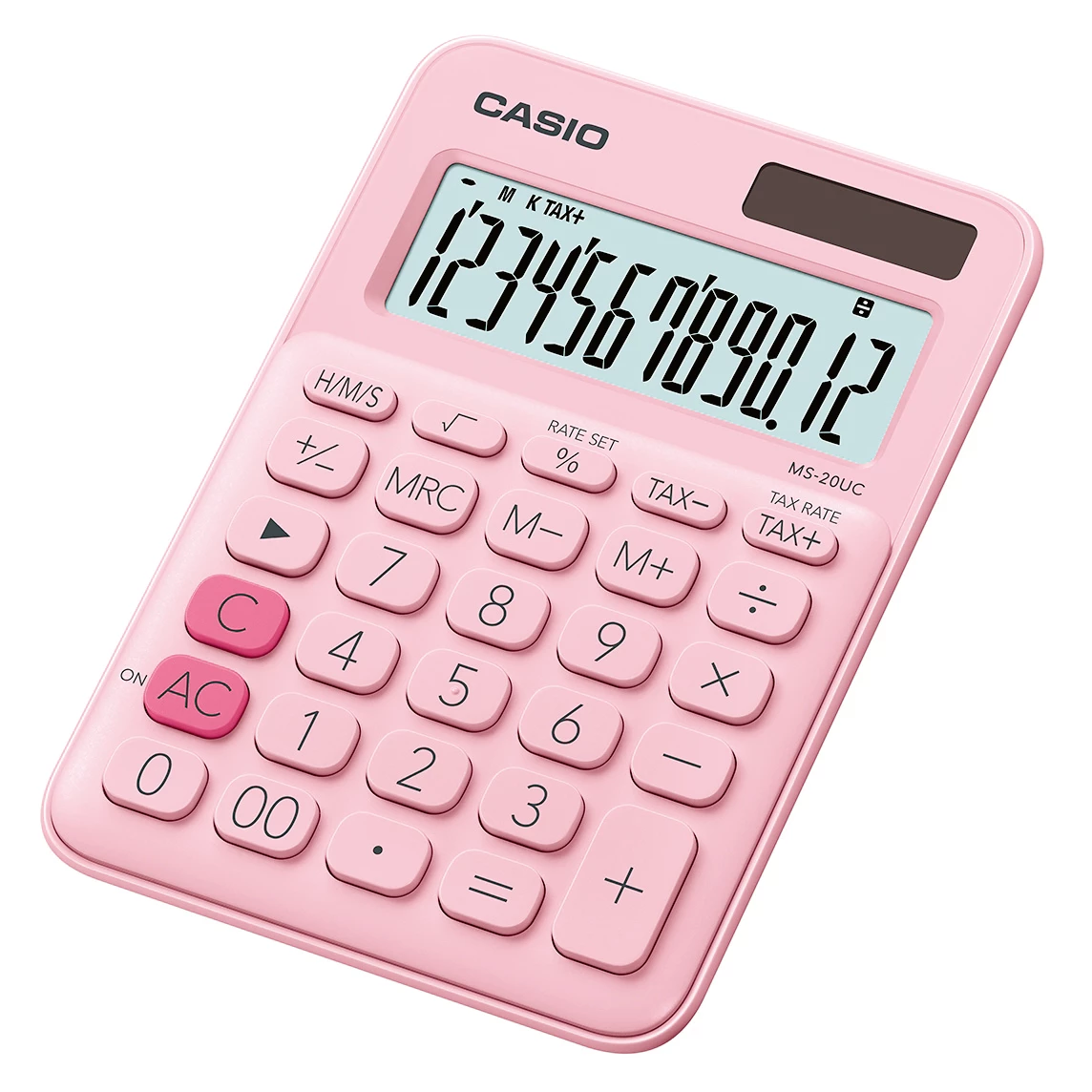 Bordsräknare Casio MS-20UC rosa