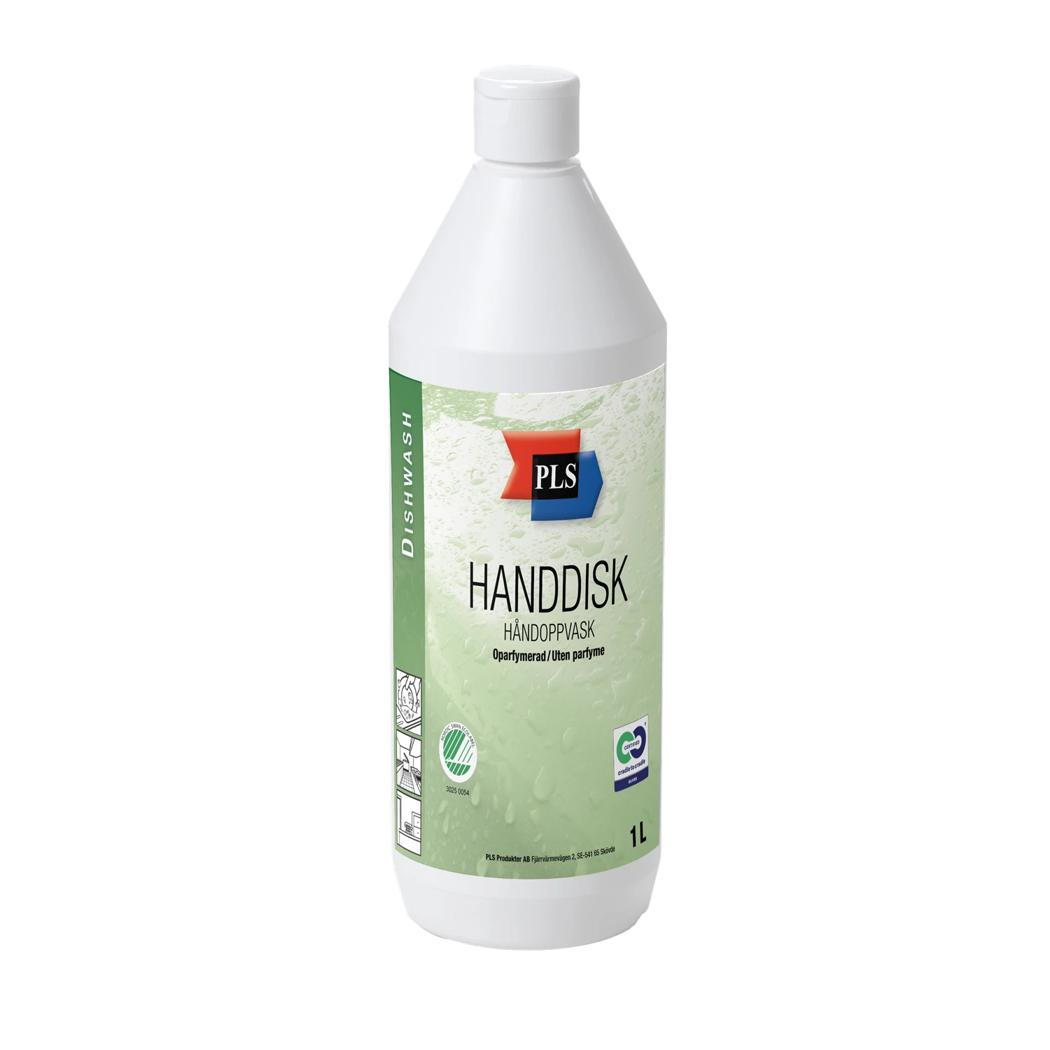 Handdiskmedel PLS 1L Utan Parfym
