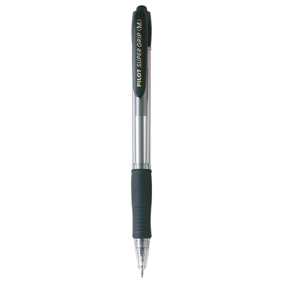 Penna Kul Pilot Super Grip Medium Svart Slitstark