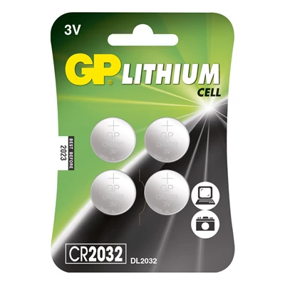 Knappcellsbatteri GP Litium 2032