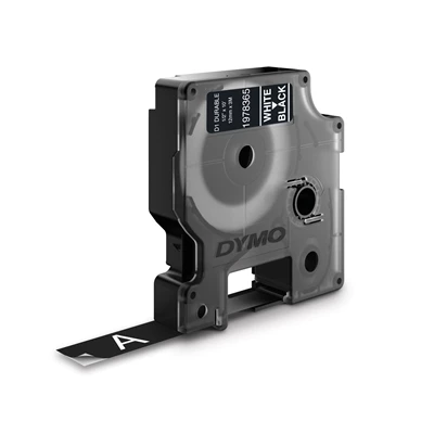 Märktejp Dymo D1 Durable 3 m vit/svart