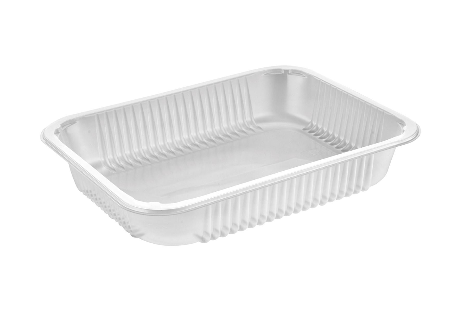Tråg Mellan låg PP 2312-54 transparent 204st