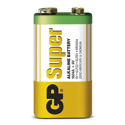 Batteri GP Super Alkaline 9 volt