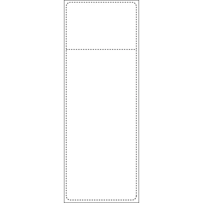 Fraktetikett Thermo 107x251mm falsad 500/fp