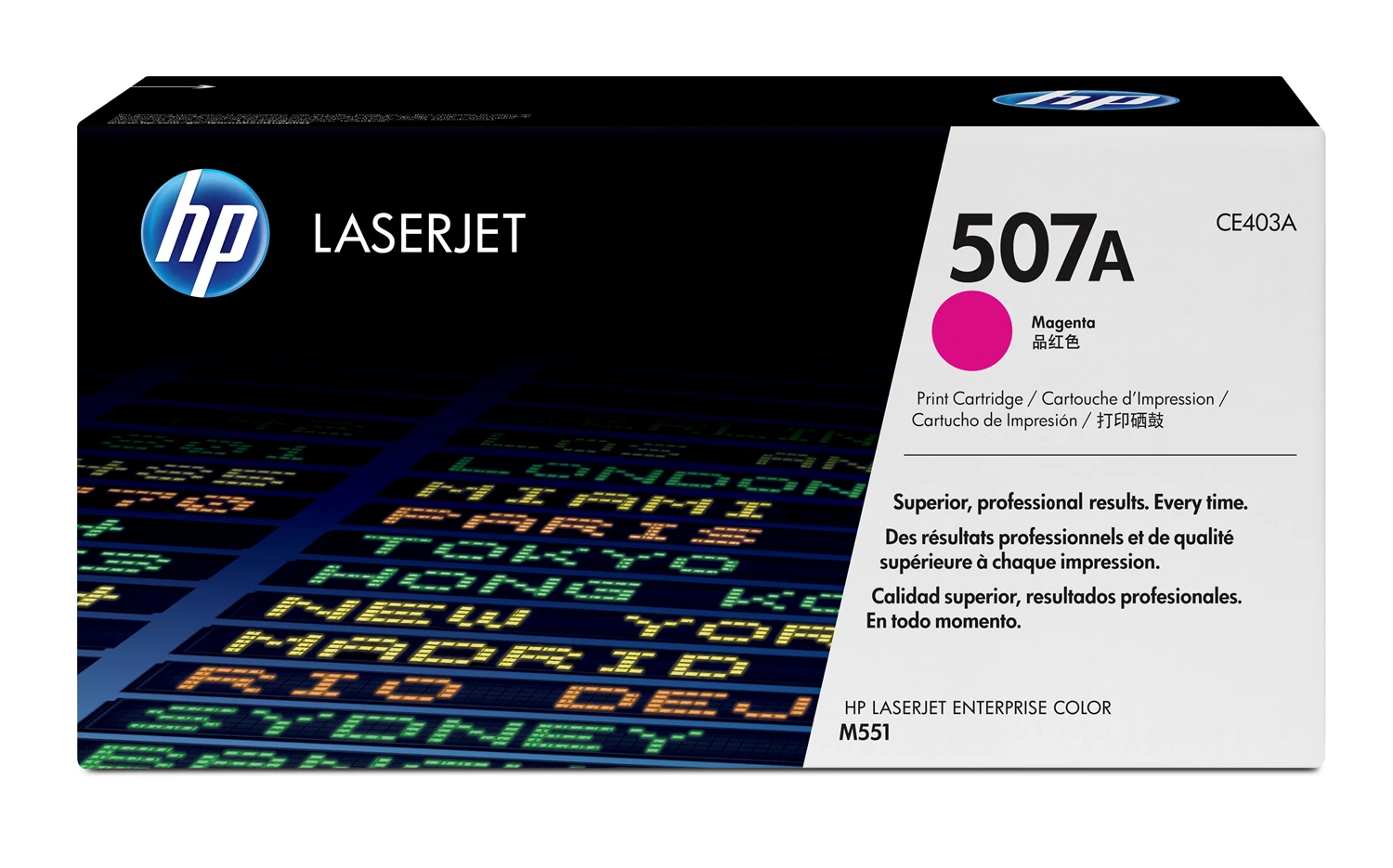 HP Color LaserJet 507A magenta toner