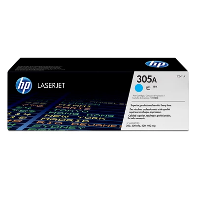 HP Color LaserJet 305A cyan toner cartridge