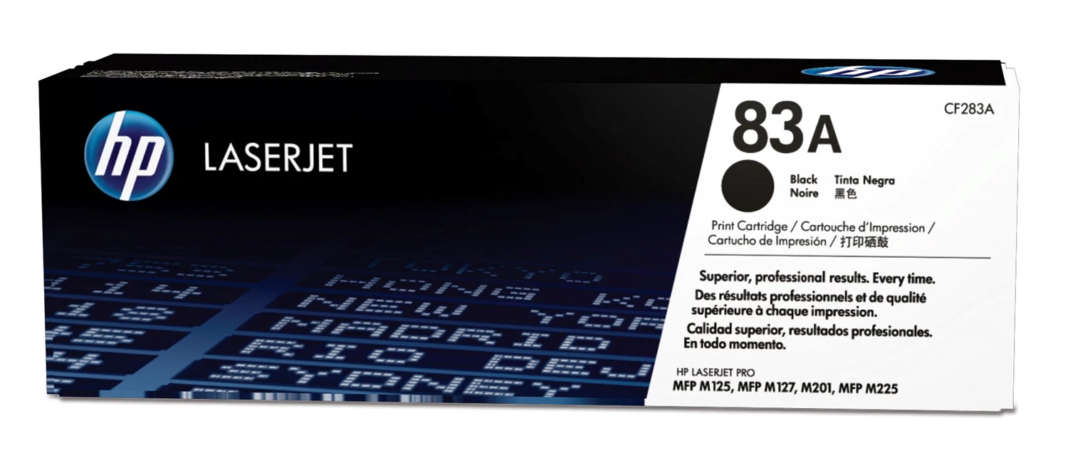 HP LaserJet 83A black toner cartridge