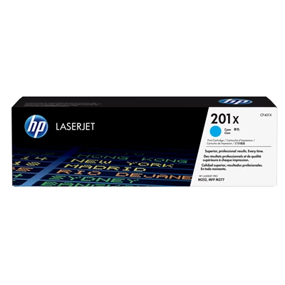 HP Color LaserJet 201X cyan toner