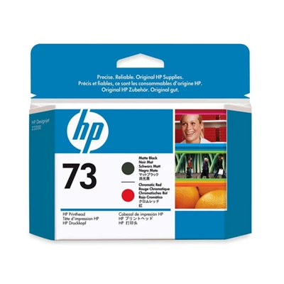 HP No73 matte black/chromatic red printhead