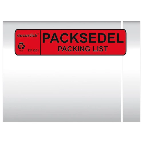 Packsedelskuvert C6 Tryckt 1000st/fp