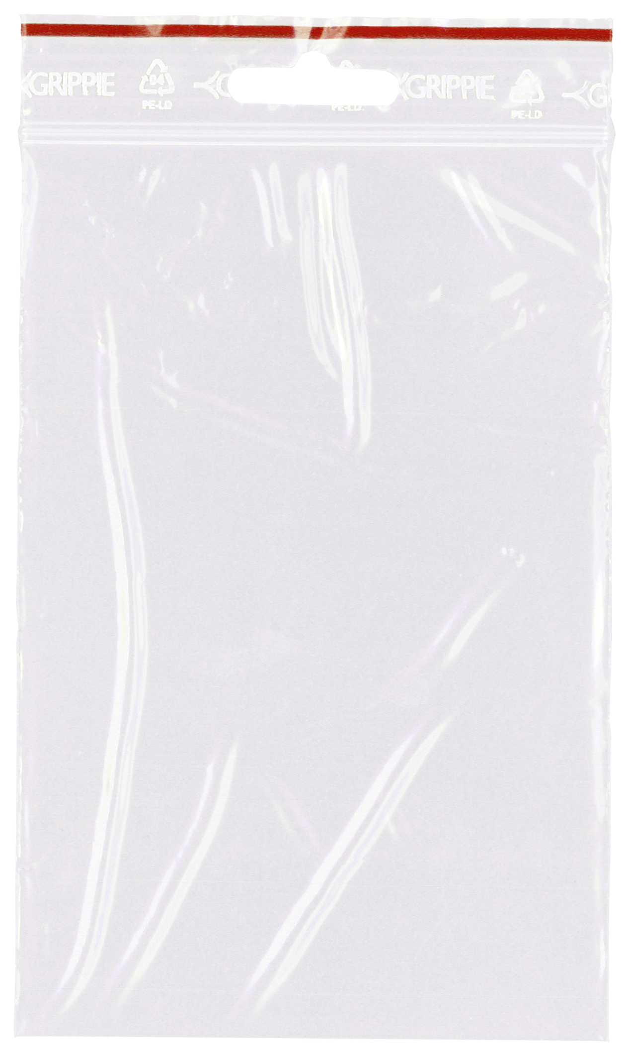 Blixtlåspåse Nr-20 120x180mm Eurohål 1000st