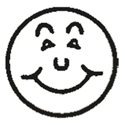 Stämpel UniStamp Glad gubbe