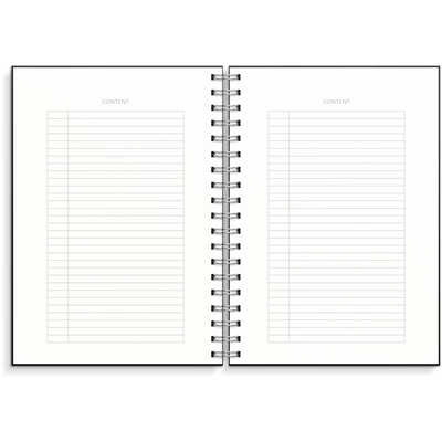 Block DotNotes svart 176x250 mm