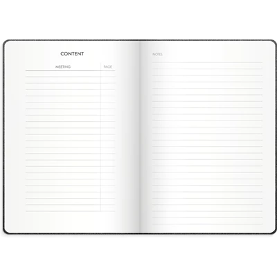 Almanacka Meeting Journal