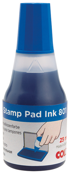 Stämpelfärg Colop blå