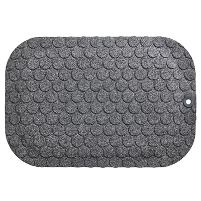 Ståmatta StandUp Circle 77x53 cm grå
