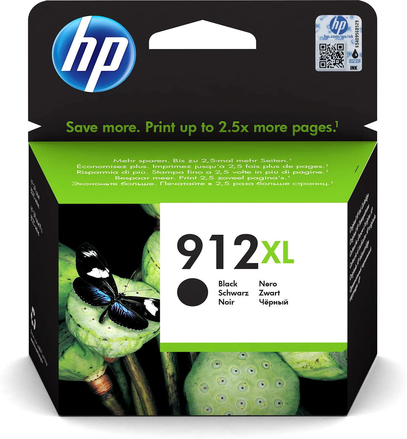 Inkjet HP Nr 912XL svart