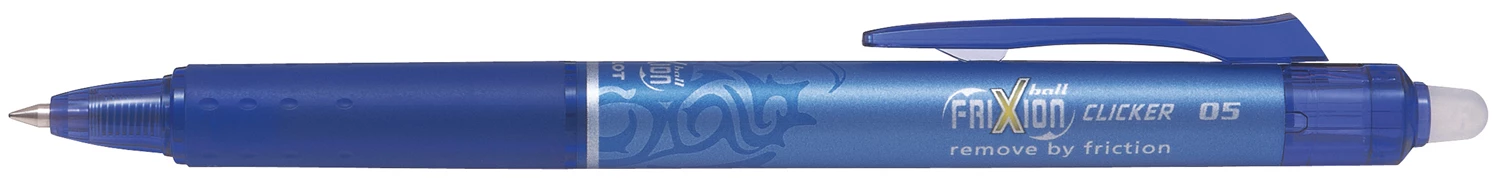 Penna Kul Frixion Clicker 0,5 blå