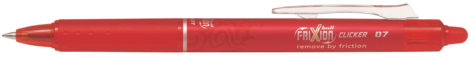 Penna Kul Frixion Clicker 0,7 röd