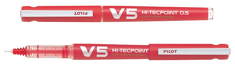 Penna Roller Pilot Hi-Tech V5 röd