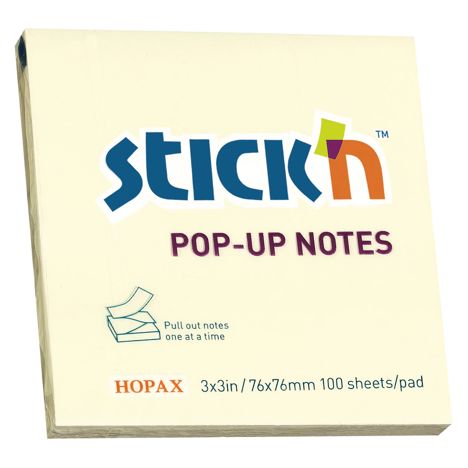 Häftis Stick'n Pop-up Notes 76x76 12/fp