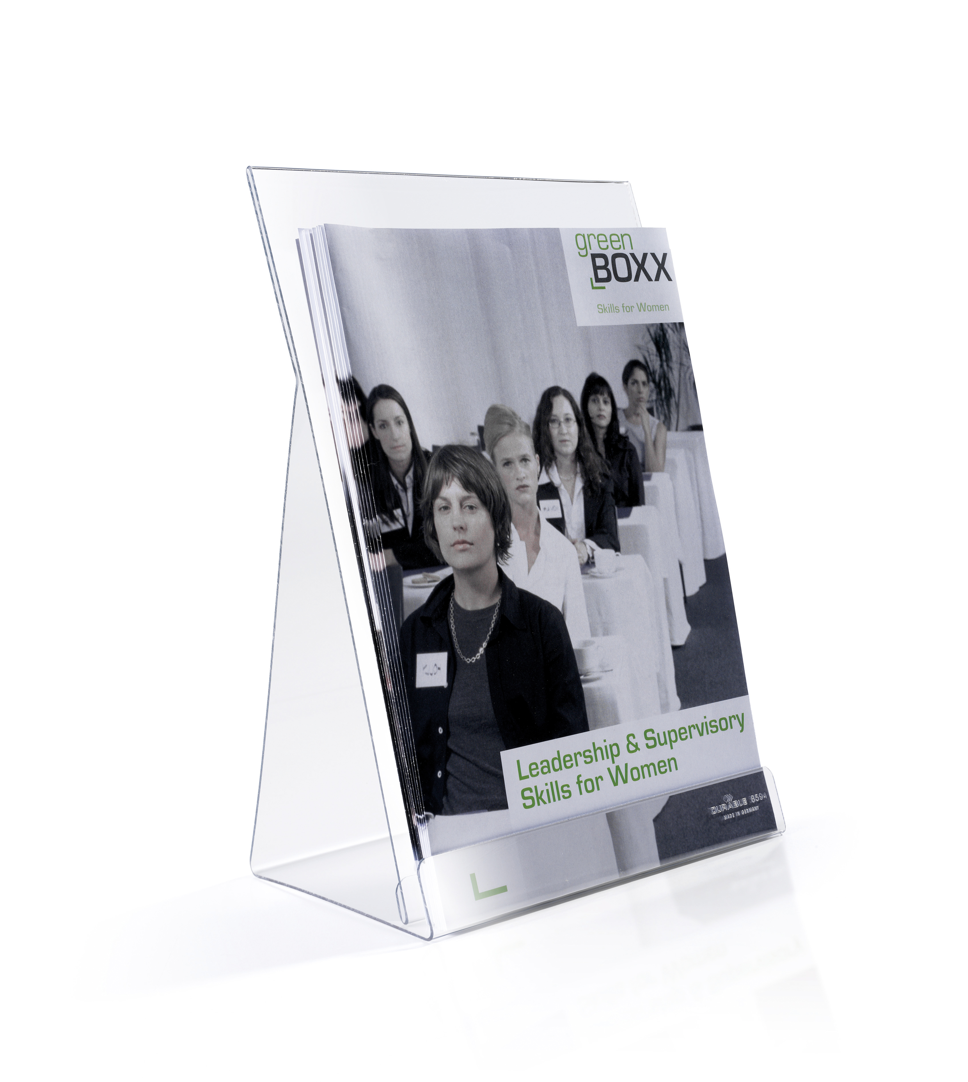 Broschyrställ bord A4