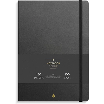 Notebook Deluxe B5 black