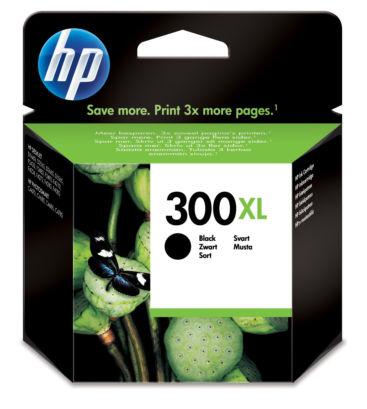 HP No300 XL black ink cartridge
