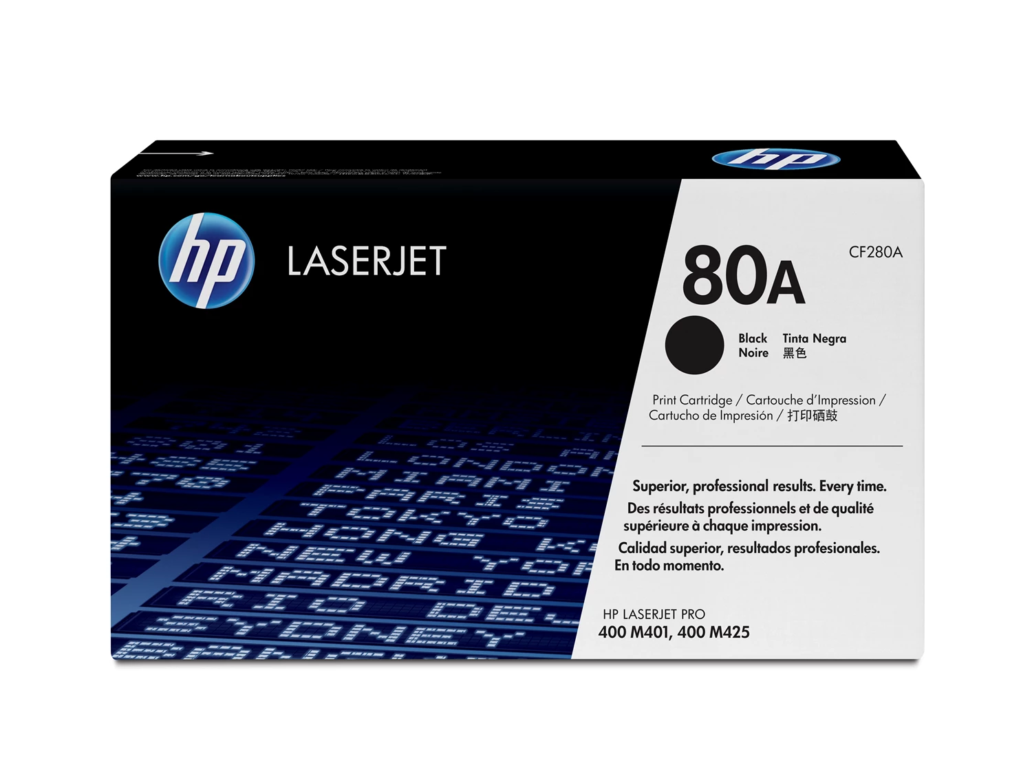 HP LaserJet 80A black toner cartridge