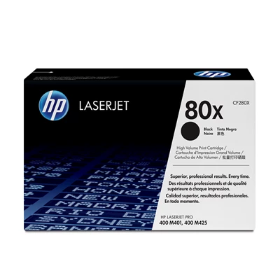 HP LaserJet 80X black toner high capaciy