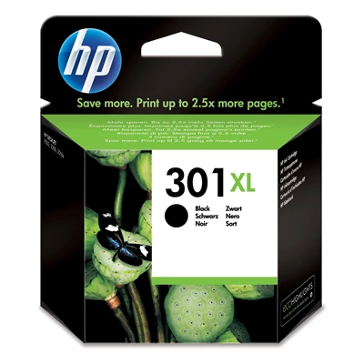 HP No301 XL black ink cartridge