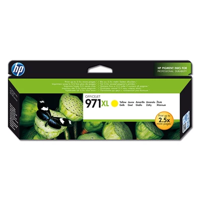 HP No971 XL yellow ink cartridge