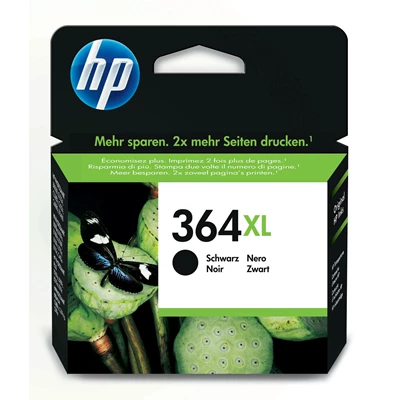 HP No364 XL black ink cartridge