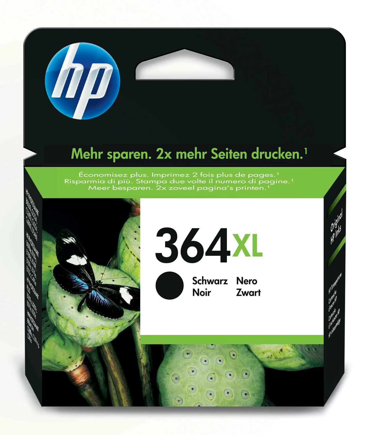HP No364 XL black ink cartridge