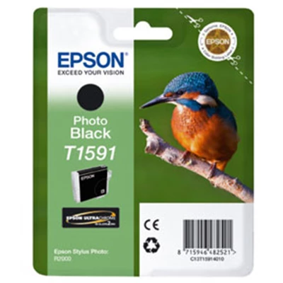 Epson T1591 Photo Black Ink Cartridge