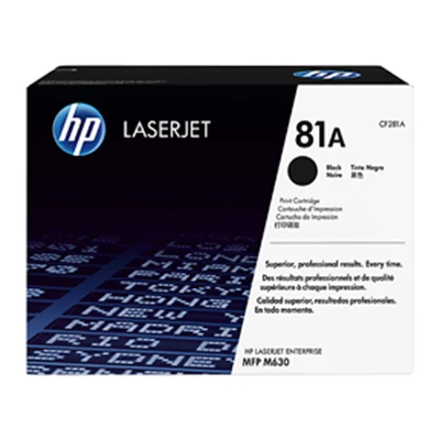 HP LaserJet 81A toner cartridge