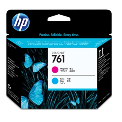 HP No761 magenta & cyan designjet printhead