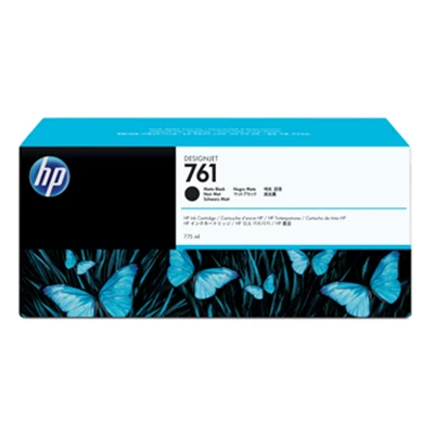 HP No761 matte black ink cartridge, 775ml