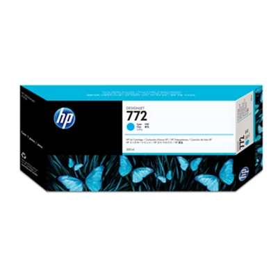 HP No772 cyan ink cartridge, 300 ml