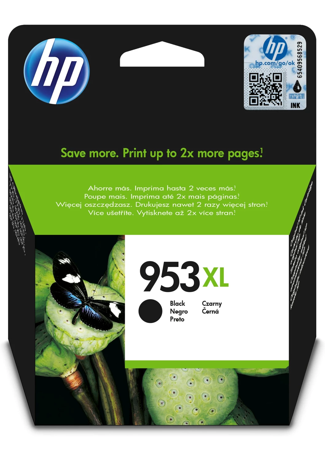 HP No953XL black ink cartridge