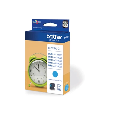 Brother LC125XLC ink cartridge cyan