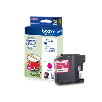 Brother LC22UM ink cartridge magenta