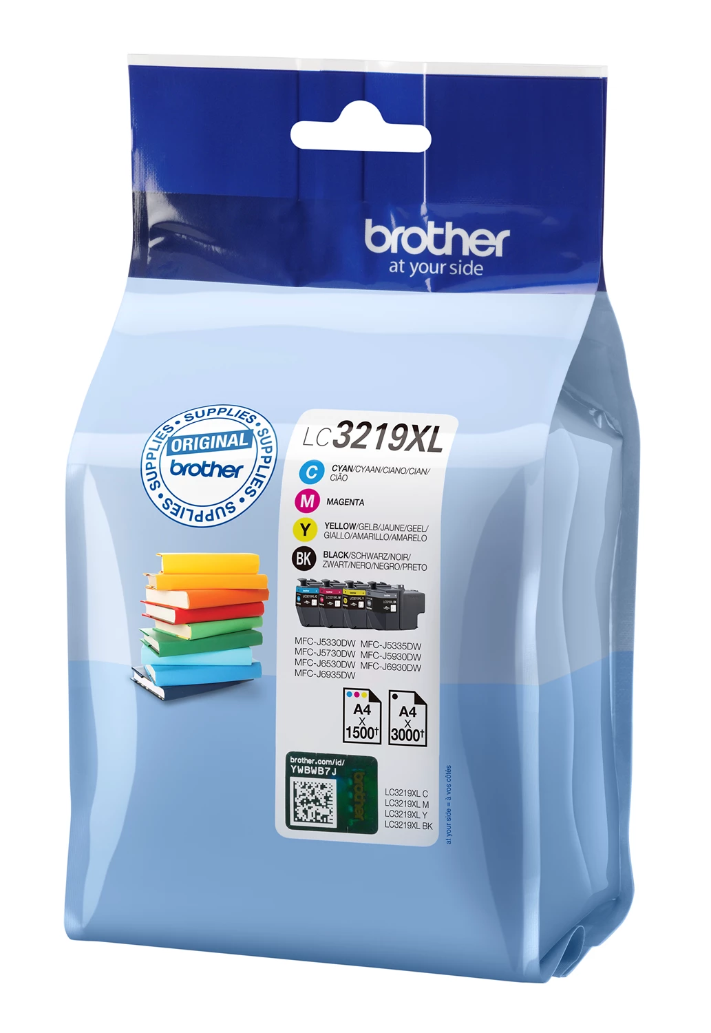 Brother LC3219XLVALDR ink cartridge value pack
