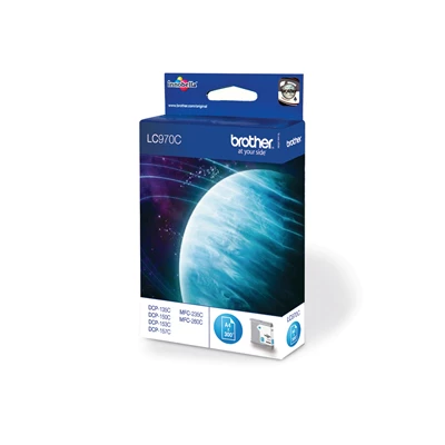 Brother LC970C ink cartridge cyan 350 pages