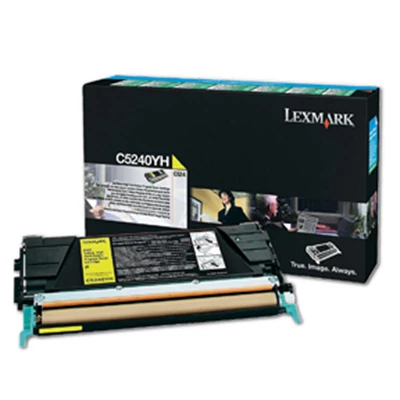 Lexmark C524/C532/C534 toner yellow(prebate)5K
