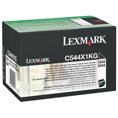 Lexmark C544 black extra high yield toner 6K