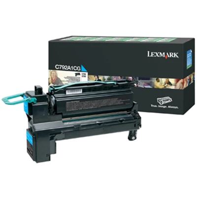 Lexmark C792/ X792 toner Cyan 6K (return)