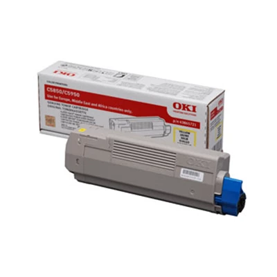 OKI C5850/5950/MC560 toner yellow 6K
