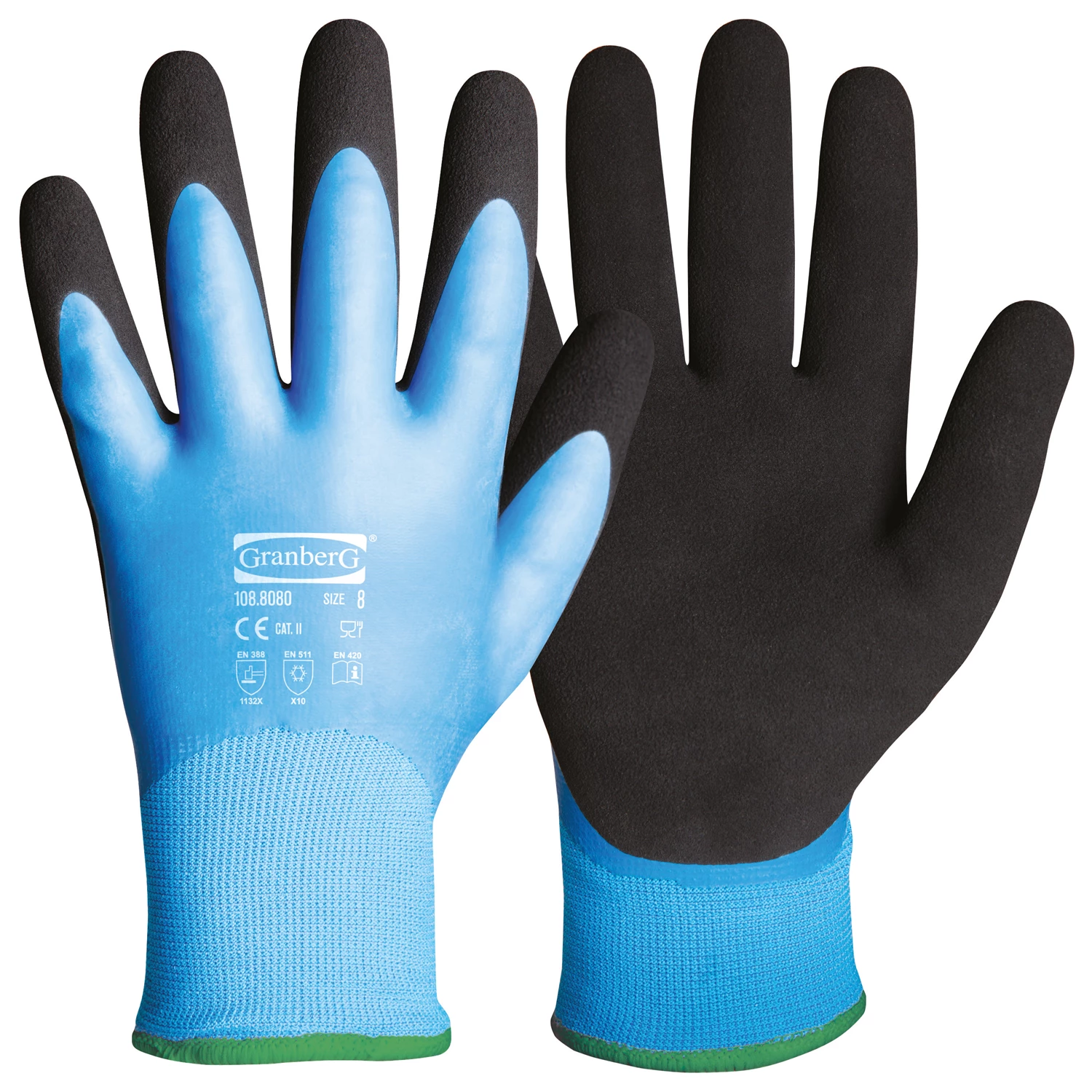 Montagehandskar latex 108.8080 strl 7