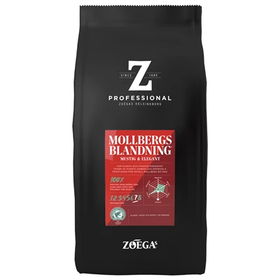 Kaffebönor Zoégas Mollbergs Blandning 750g 8st